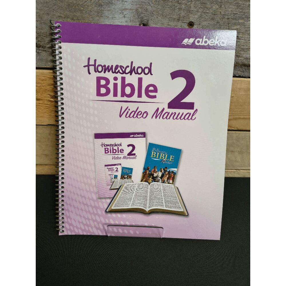 A Beka Homeschool Bible 2 Video Manual 36108901